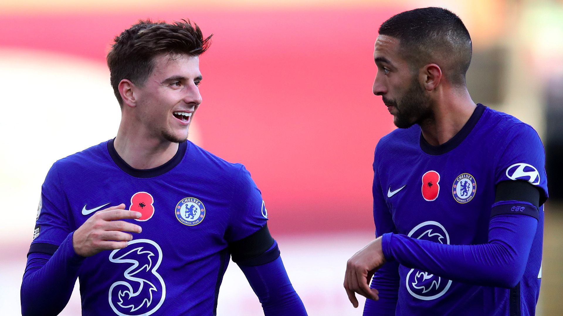 Mason Mount and Hakim Ziyech Chelsea