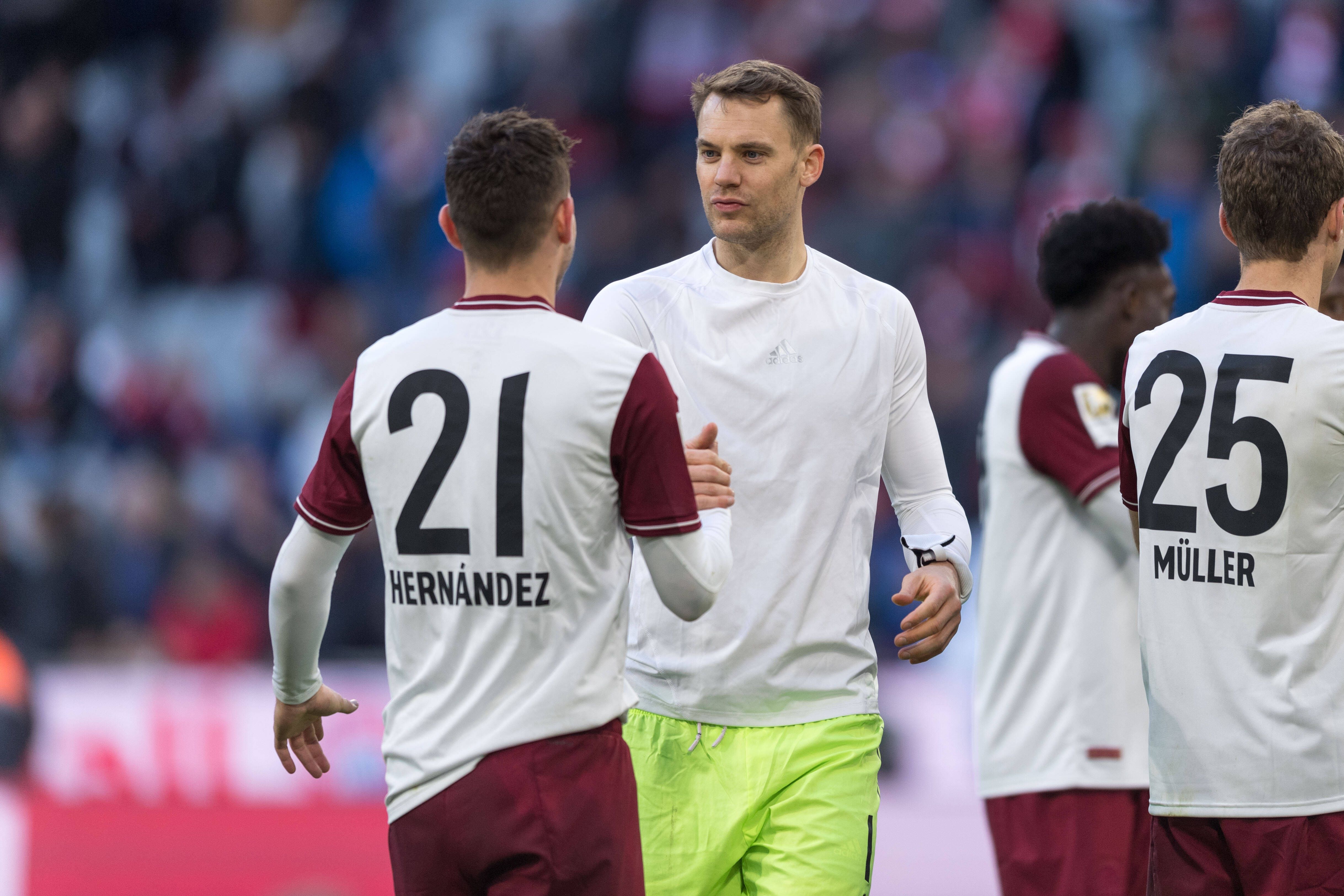ONLY GERMANY Lucas Hernandez Manuel Neuer Bayern Munchen 2020