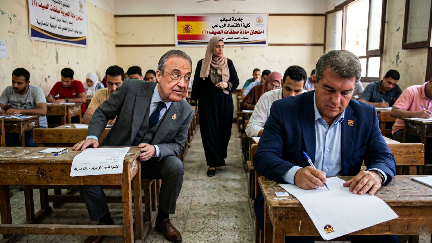 حتى كوكوريلا: انظر في ورقتك.. رسالة كتالوني للسيد فلورنتينو بيريز!