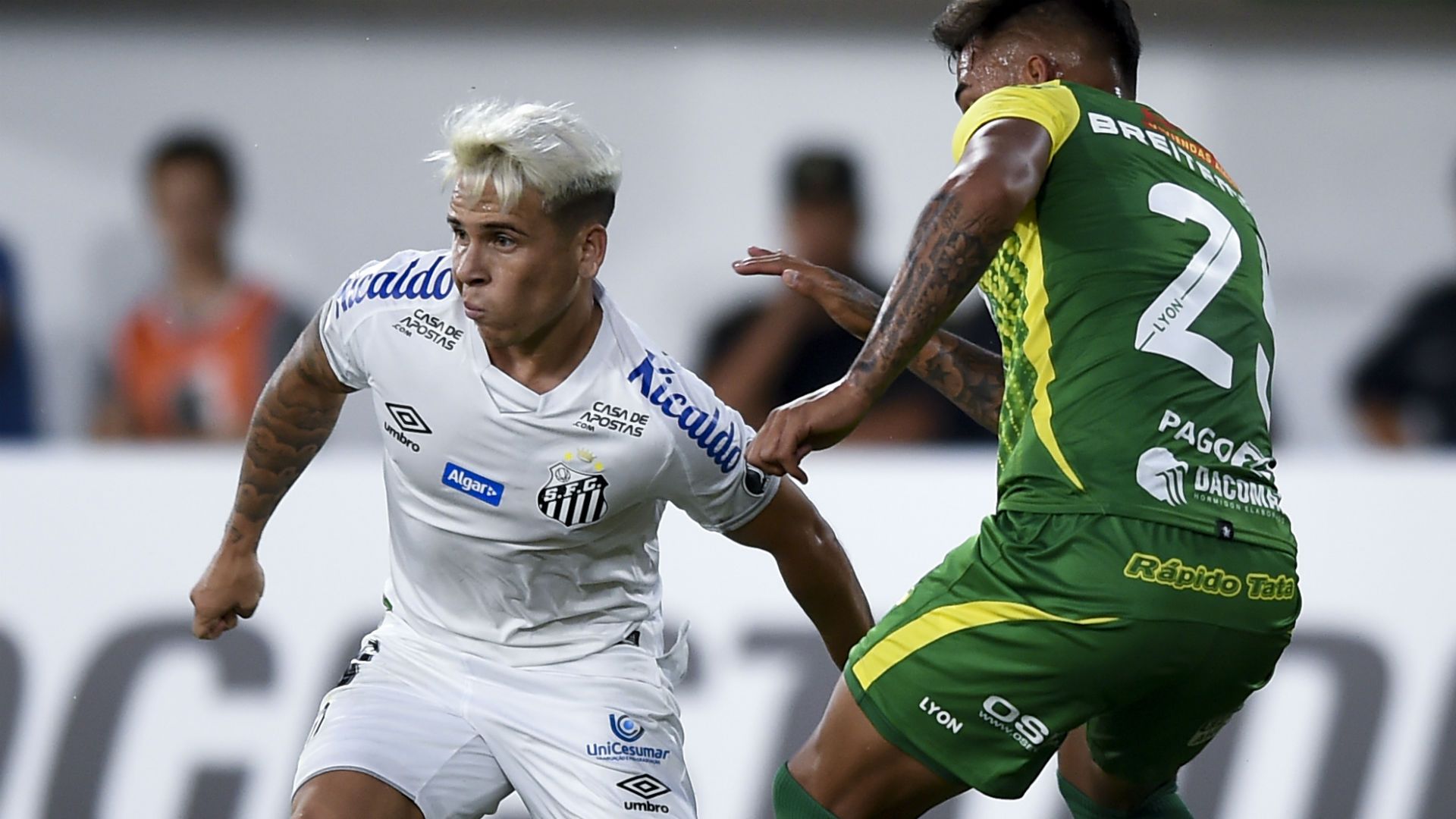 Soteldo Santos Defensa y Justicia Libertadores 03 03 2020