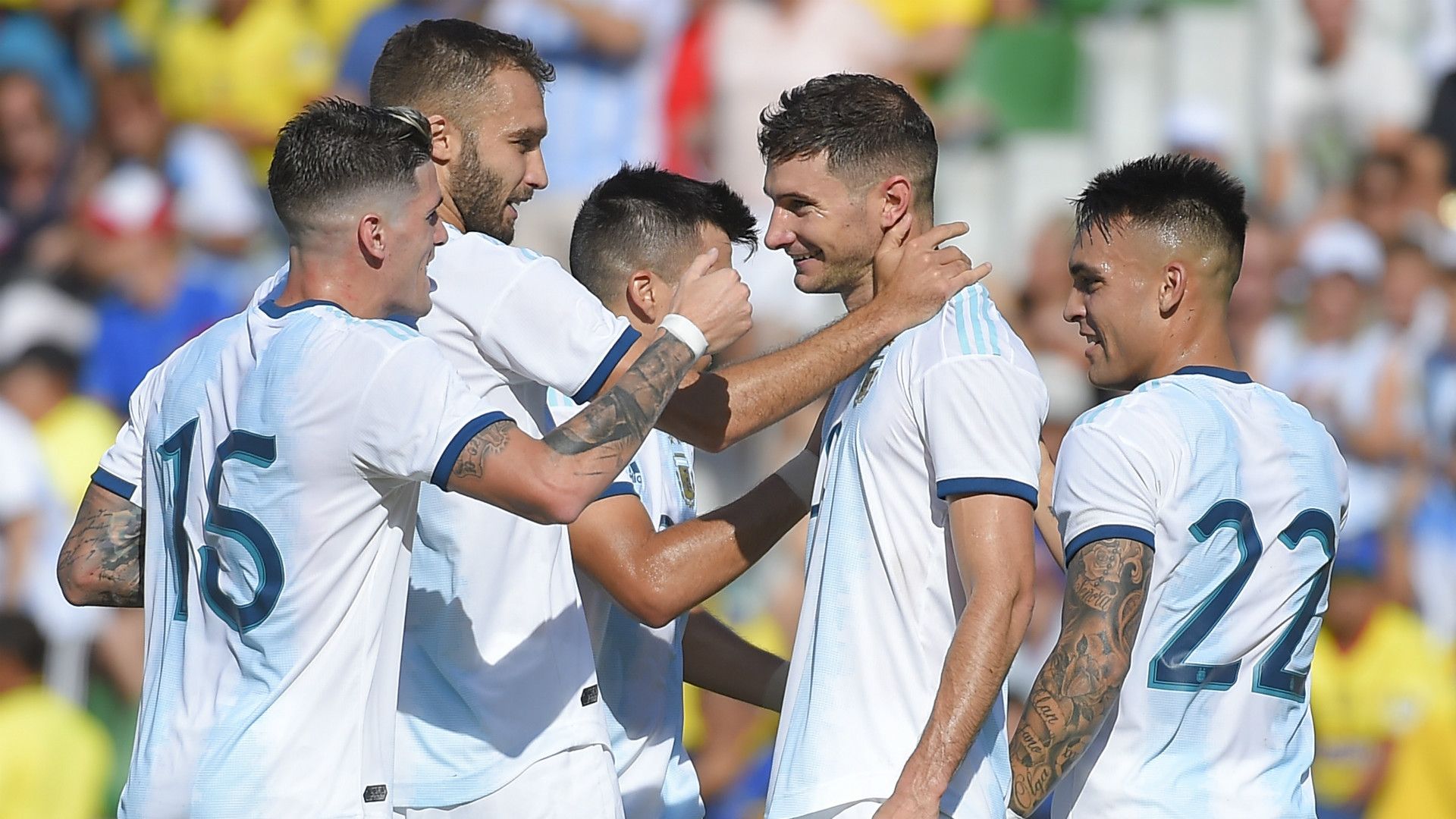 Argentina celebrate 2019