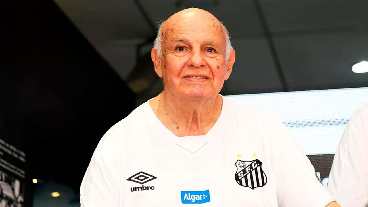 Pepe José Macia, ídolo do Santos