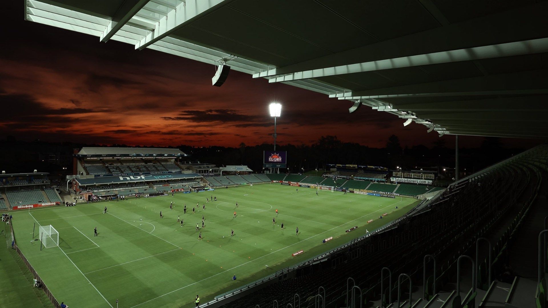 Perth Rectangular Stadium HBF Park general view