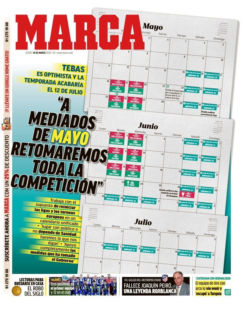 19 March Marca