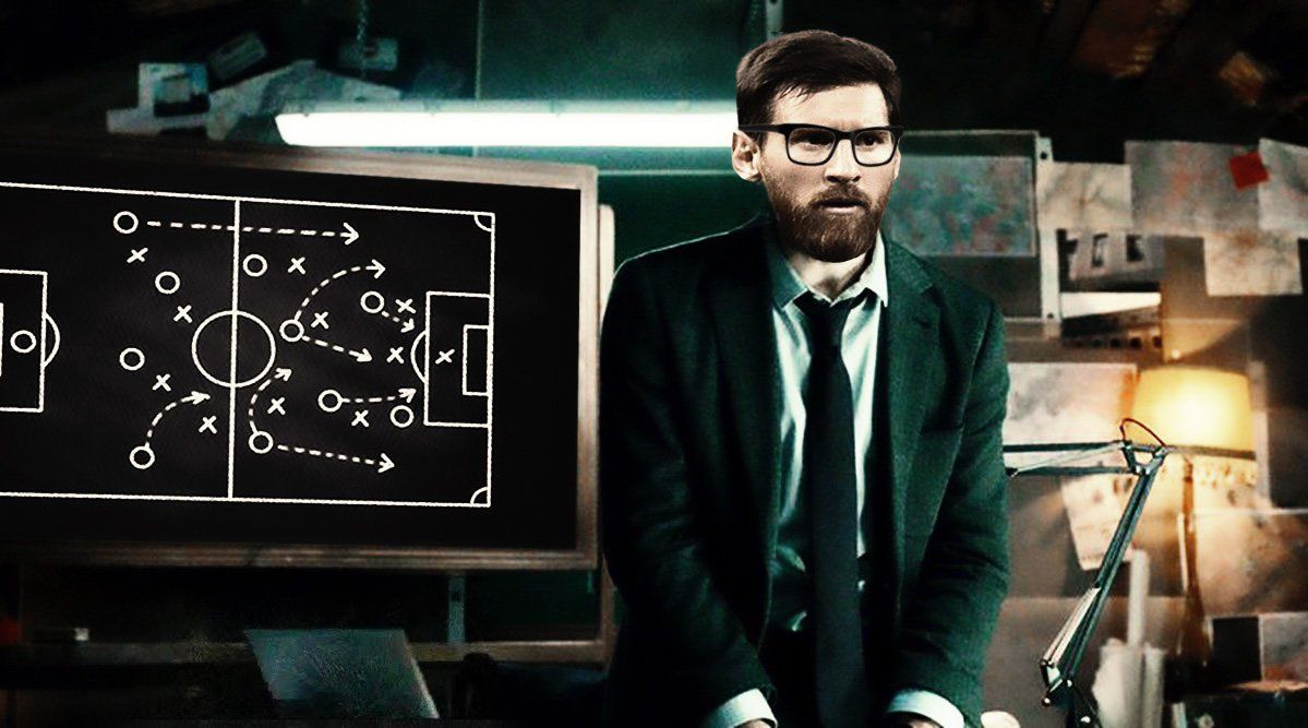 Messi la casa de papel