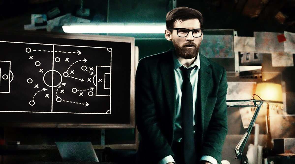 Messi la casa de papel