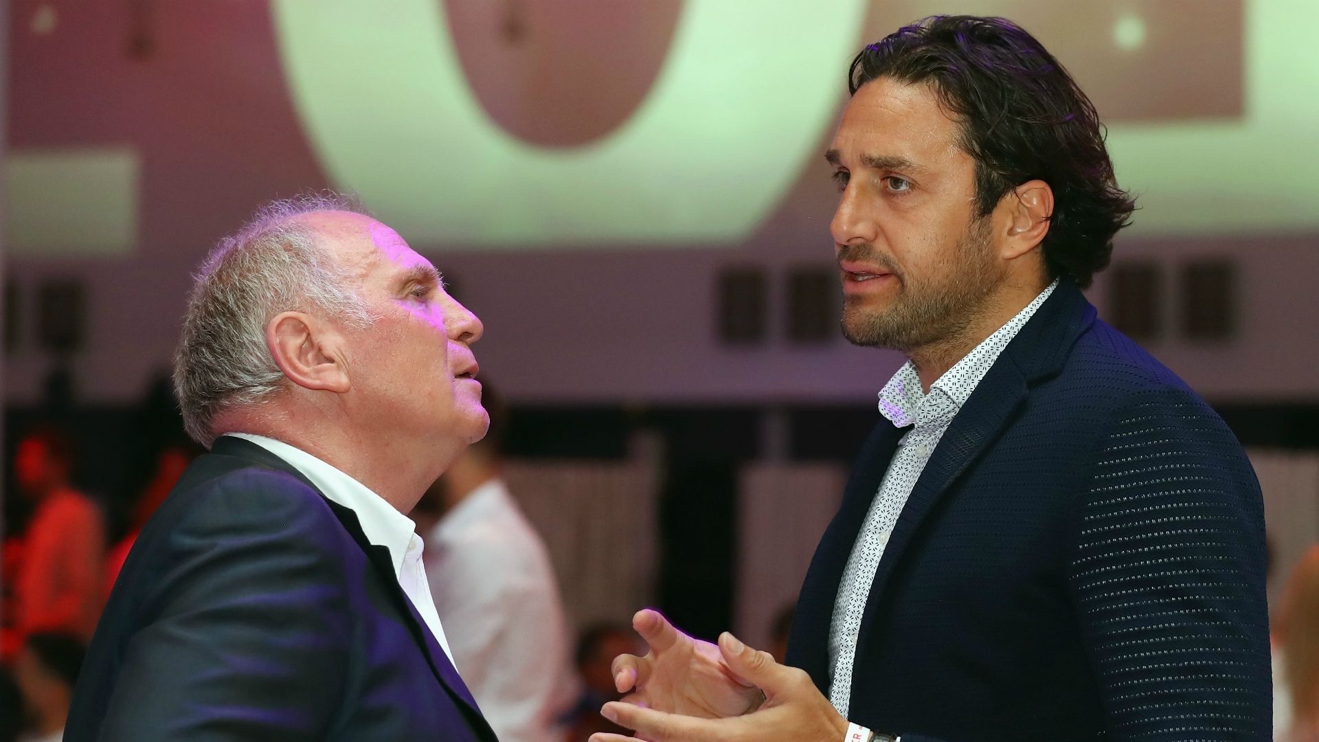 Uli Hoeness Luca Toni Bayern Munchen Bundesliga 05202017