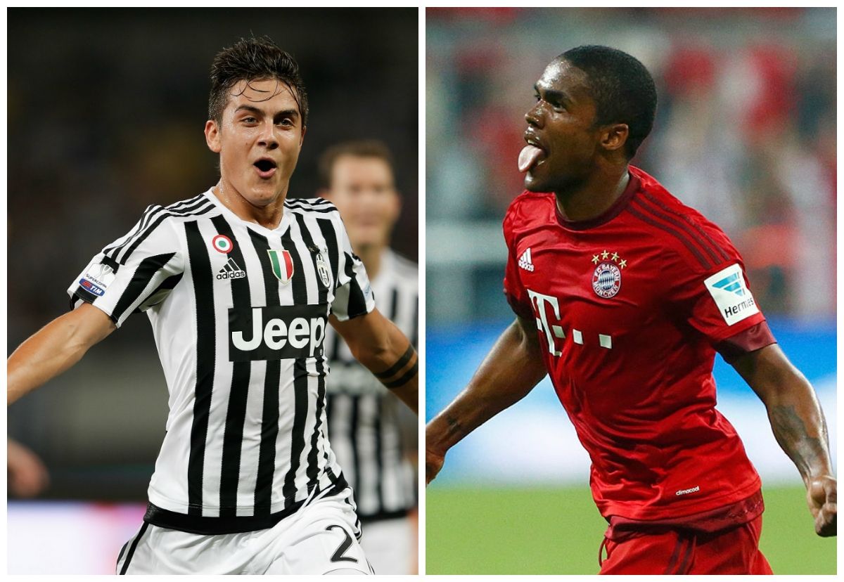 GFX Uefa Champions League Dybala Juventus Douglas Costa Bayern de Munique