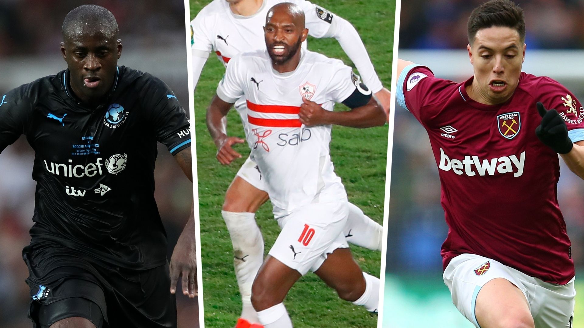 سمير نصري - شيكابالا - يايا توريه