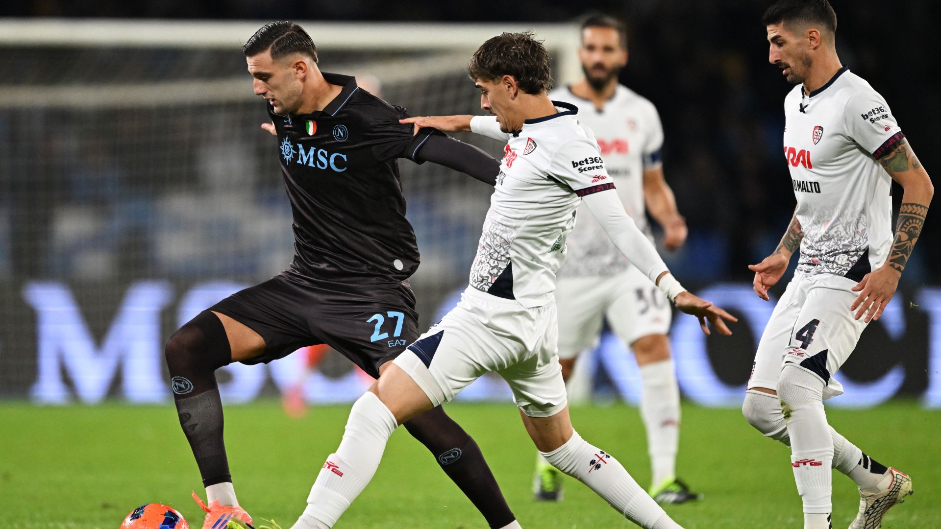 Lorenzo Lucca Napoli Cagliari Coppa Italia