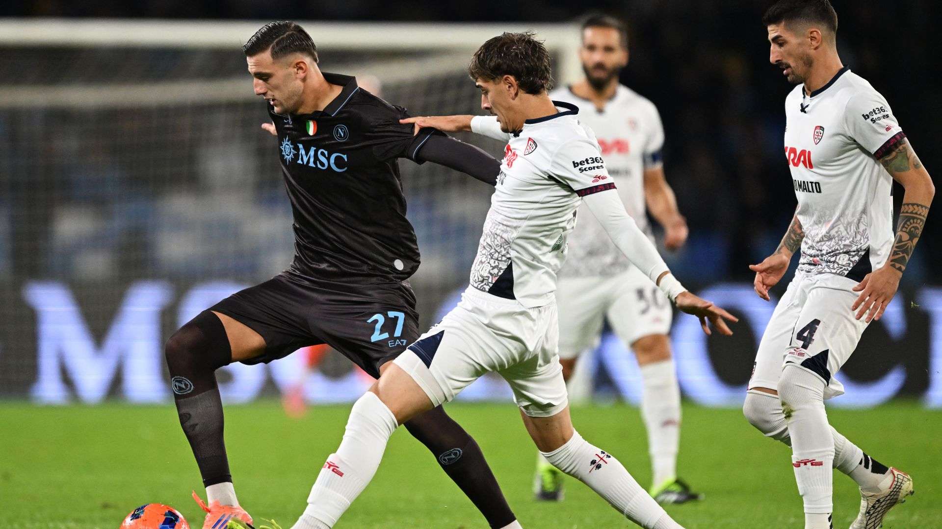 Lorenzo Lucca Napoli Cagliari Coppa Italia