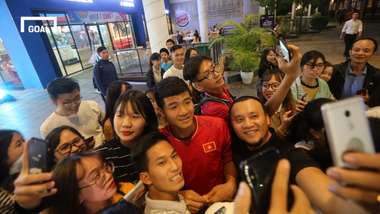 Sự kiện đón cúp vàng AFF Cup 2018