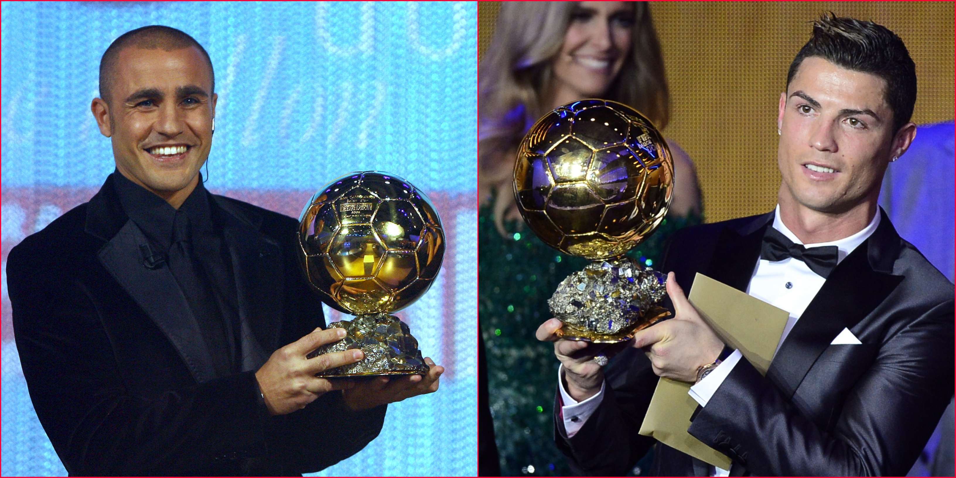 Cannavaro Ronaldo Balon d'or