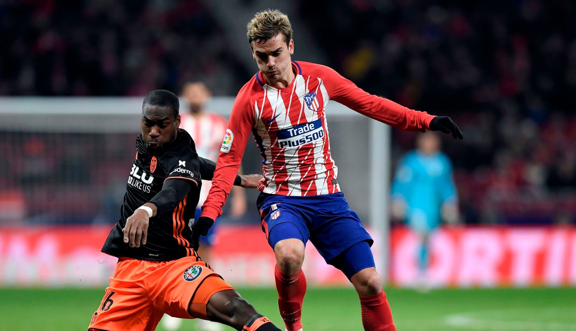 Griezmann Kondogbia Atletico Valencia LaLiga