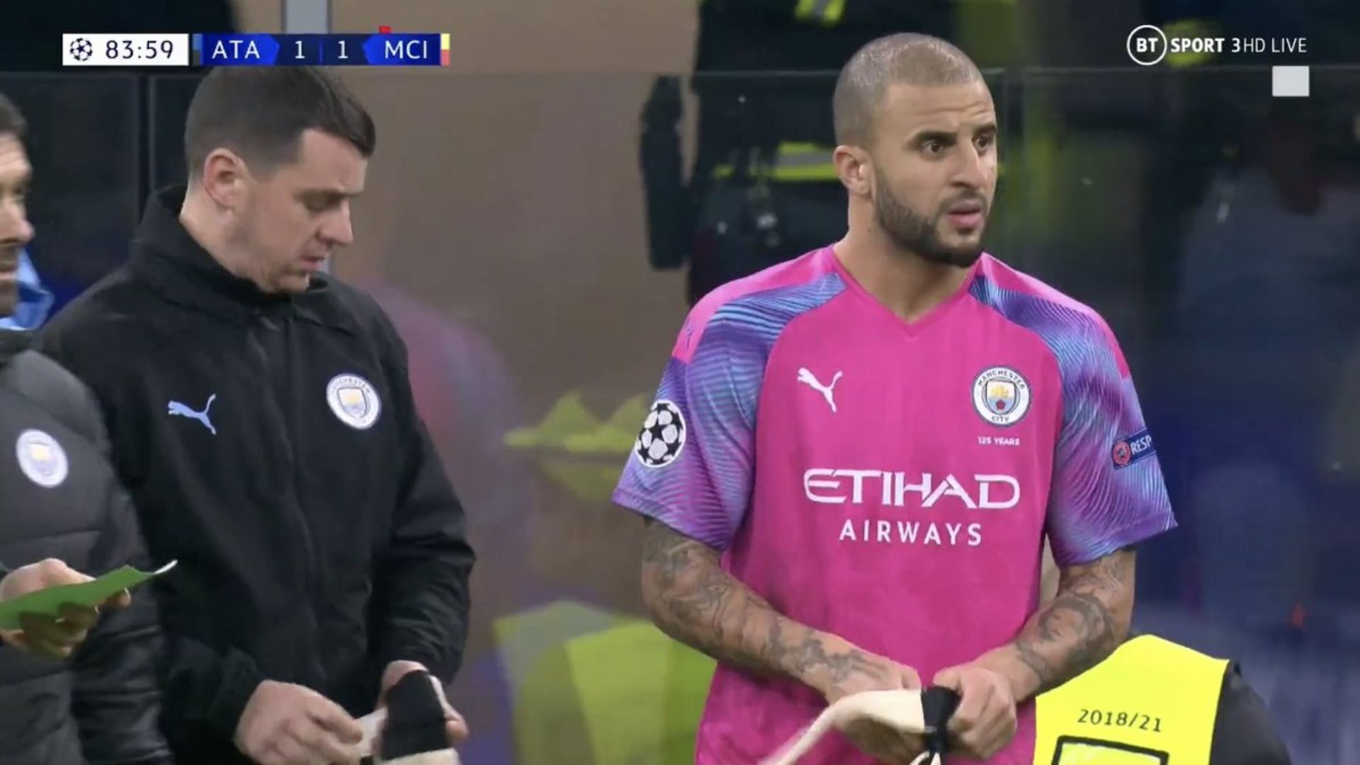 Walker goalkeeper Atalanta City