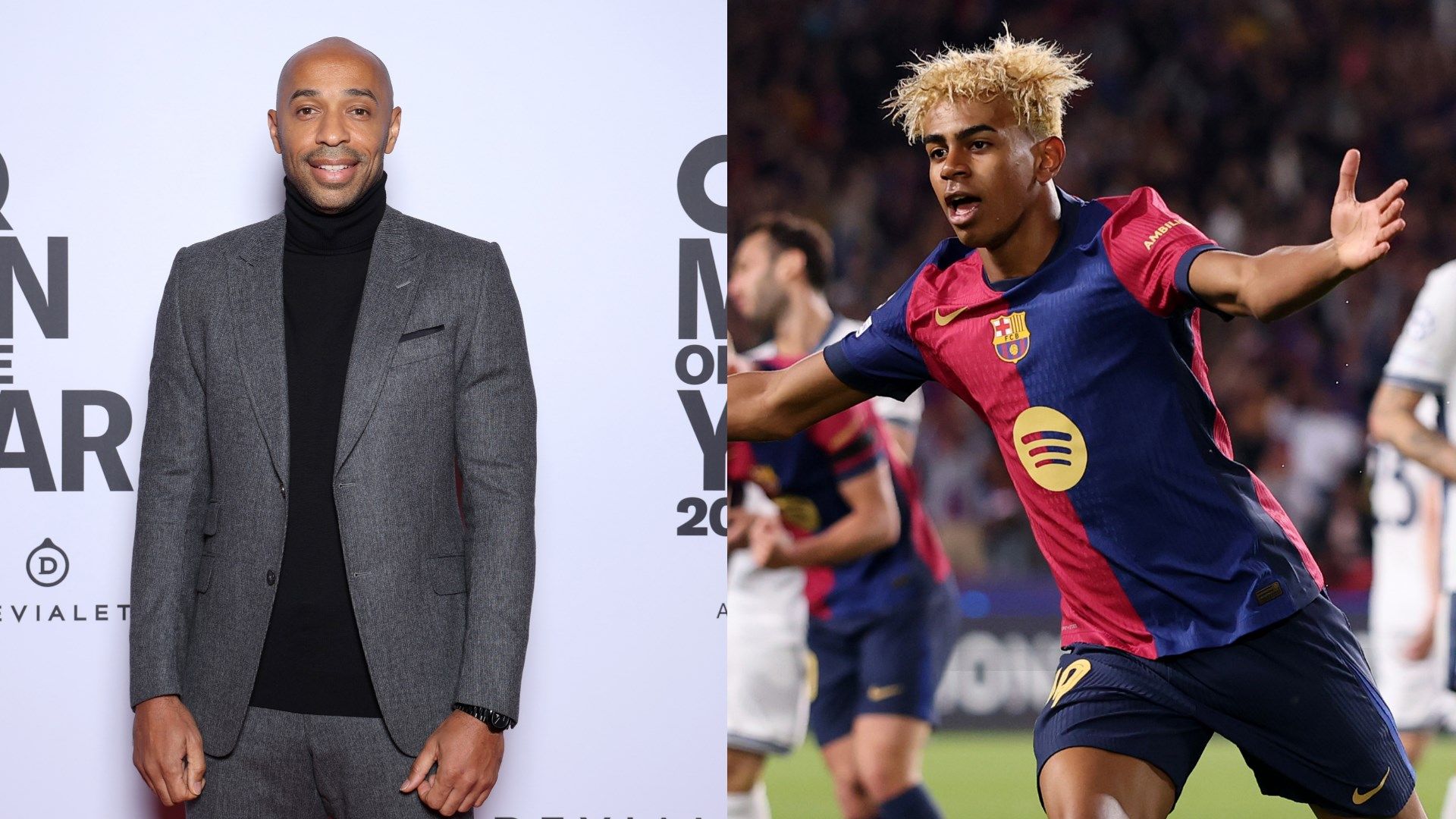 Lamine Yamal makes 'trade' deal with Thierry Henry as ex-Arsenal star sets up meeting with Barcelona youngster ahead of next Clasico clash with Real Madrid | Goal.com UK