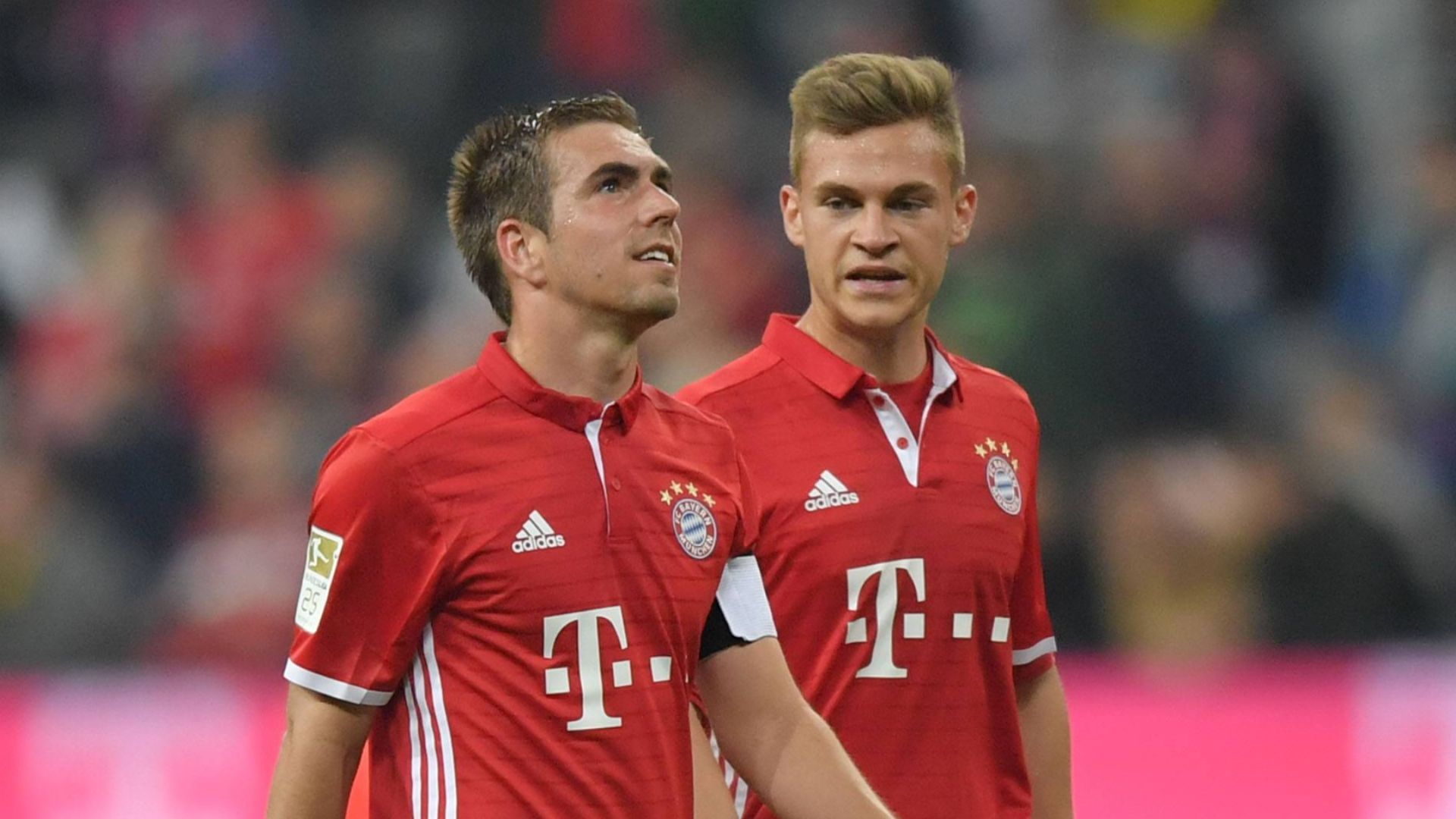 GER ONLY Philipp Lahm Joshua Kimmich FC Bayern 2017