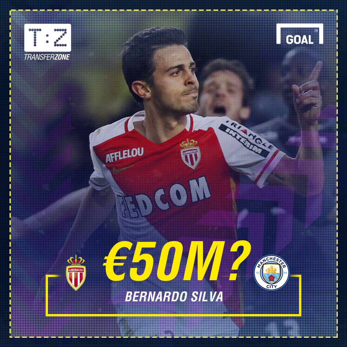 Bernardo Silva Manchester City graphic