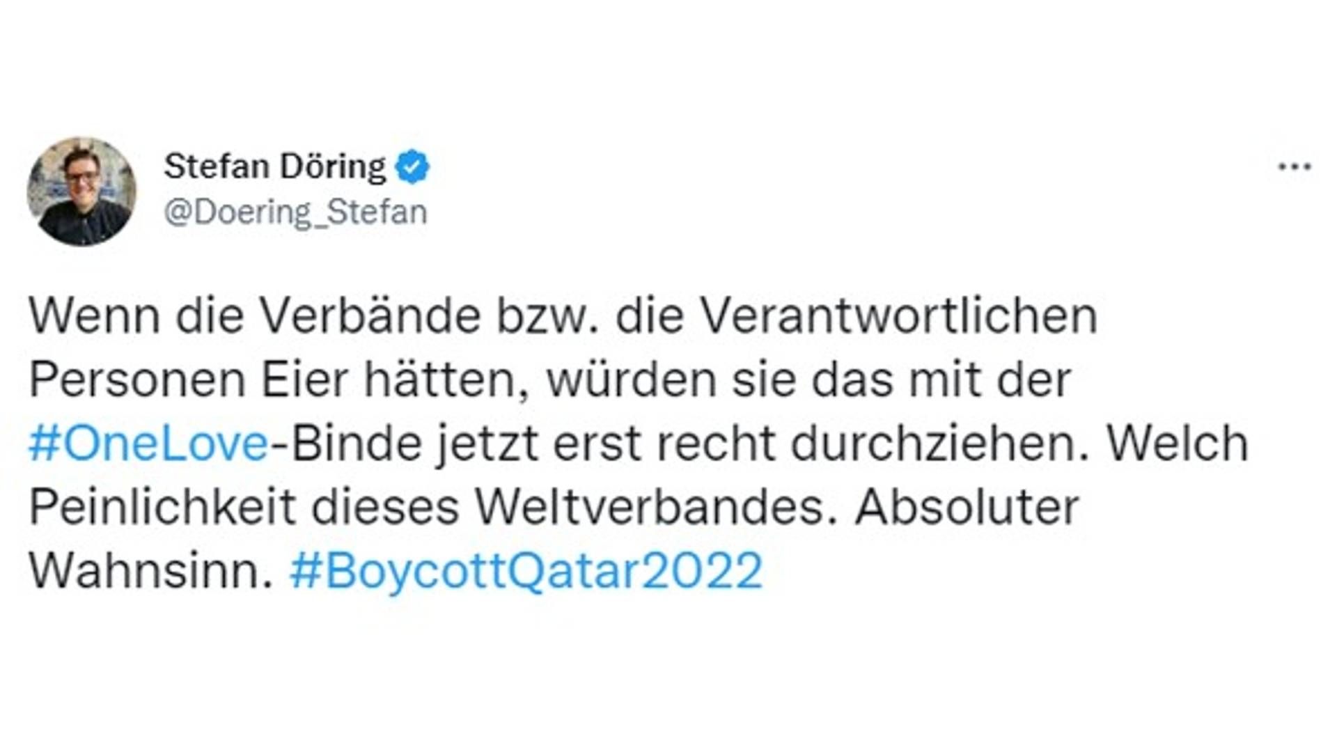 One Love Netzreaktionen