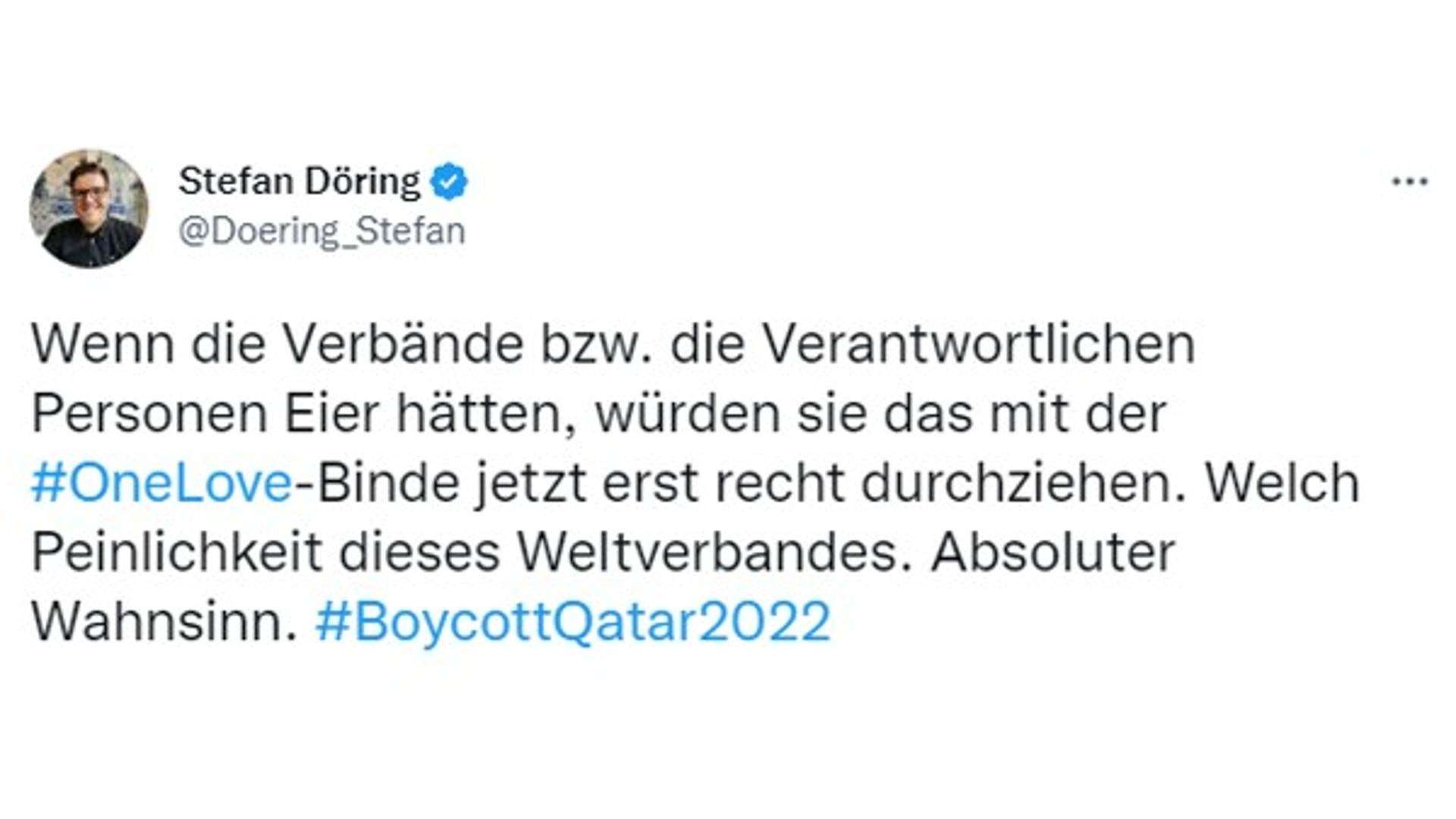 One Love Netzreaktionen