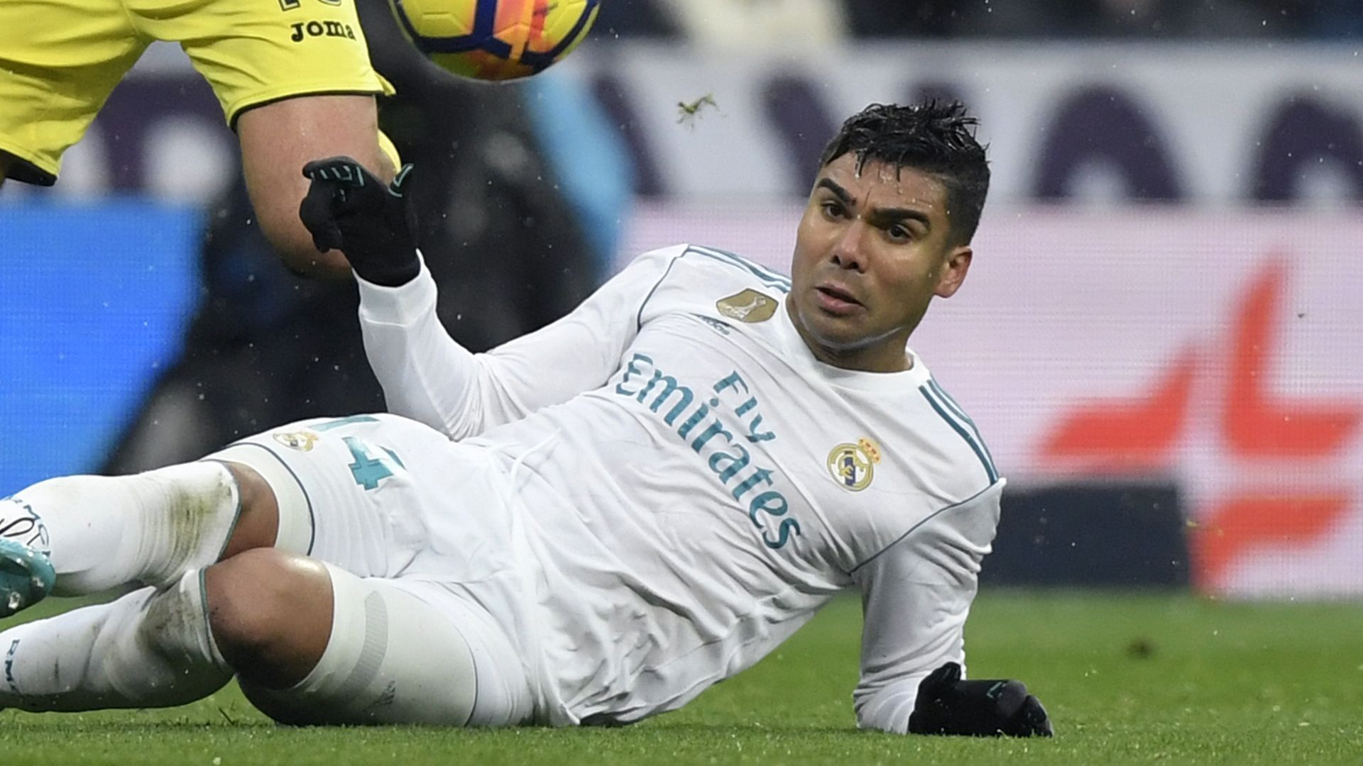 Casemiro Real Madrid Villarreal La Liga 13012018