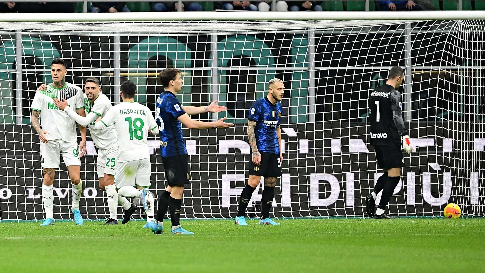 Scamacca Inter Sassuolo