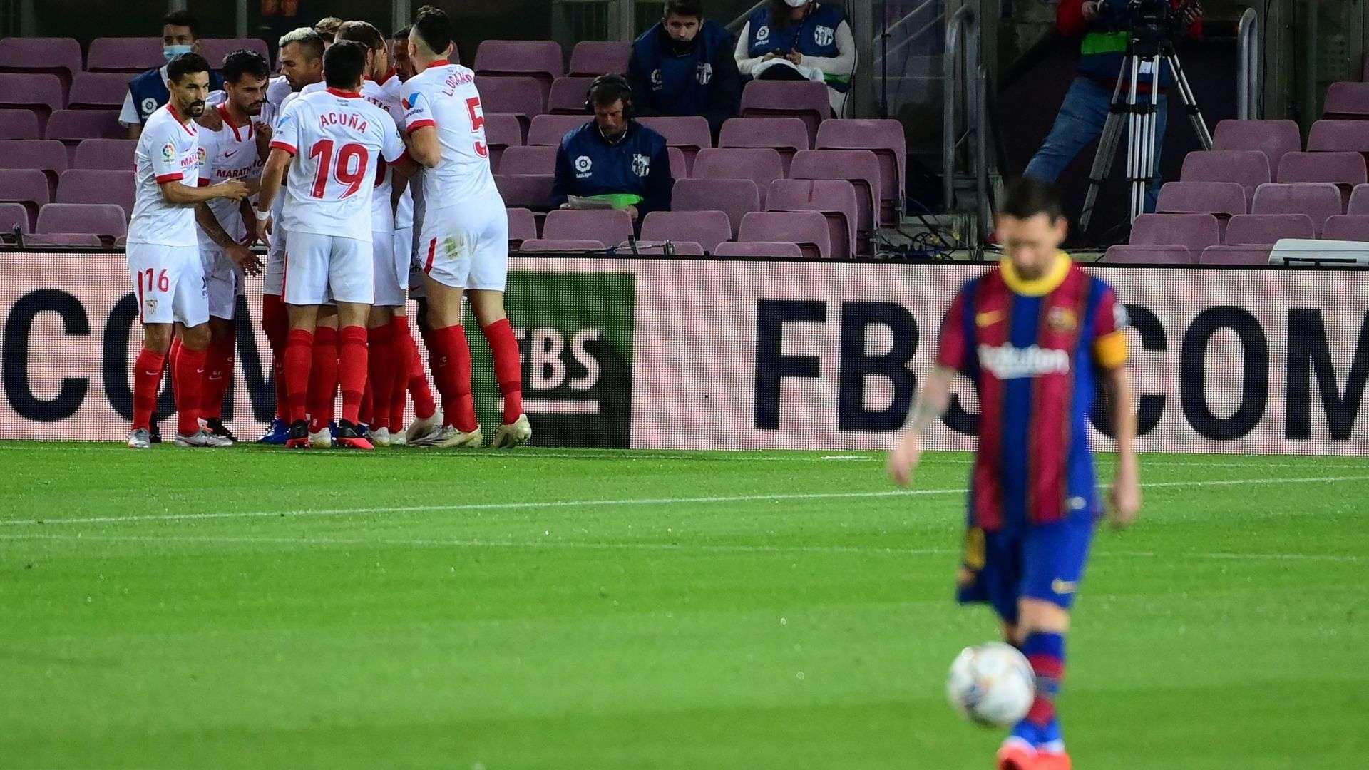 Barcelona Sevilla La Liga 041020