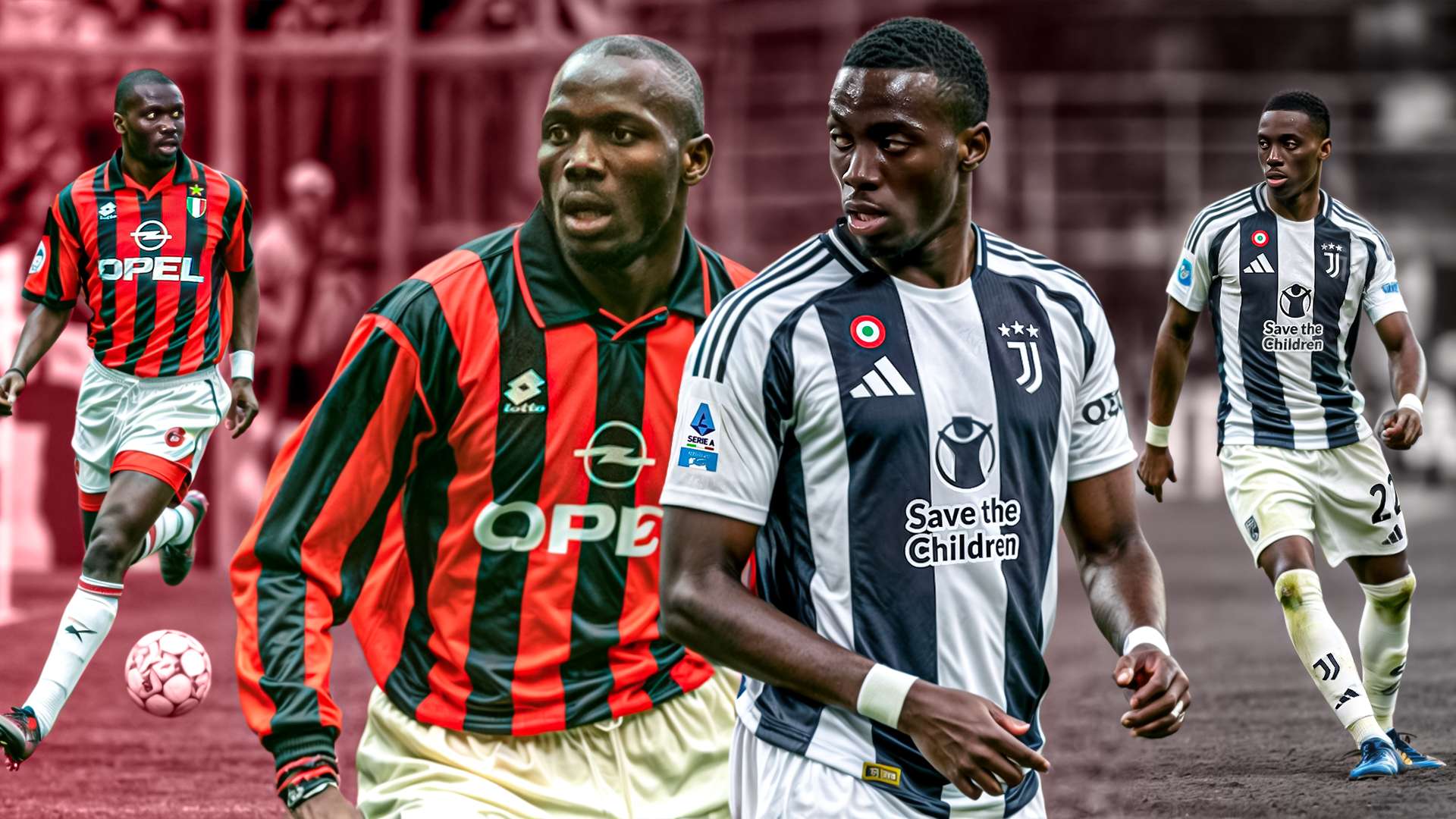 Weah Milan Juventus GFX