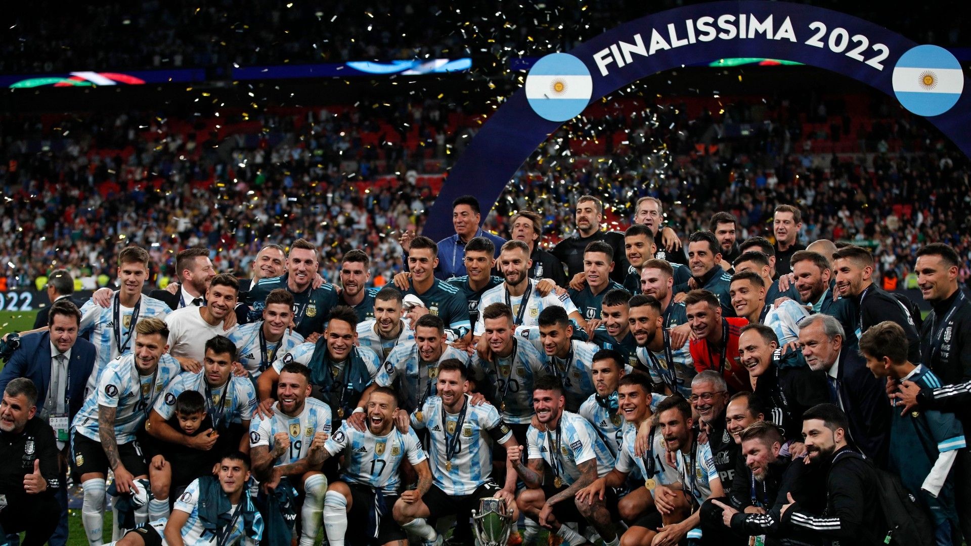 Argentina Campeon Finalissima 01062022