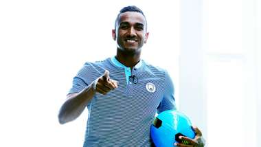 Danilo Luiz Manchester City unveiling 07232017