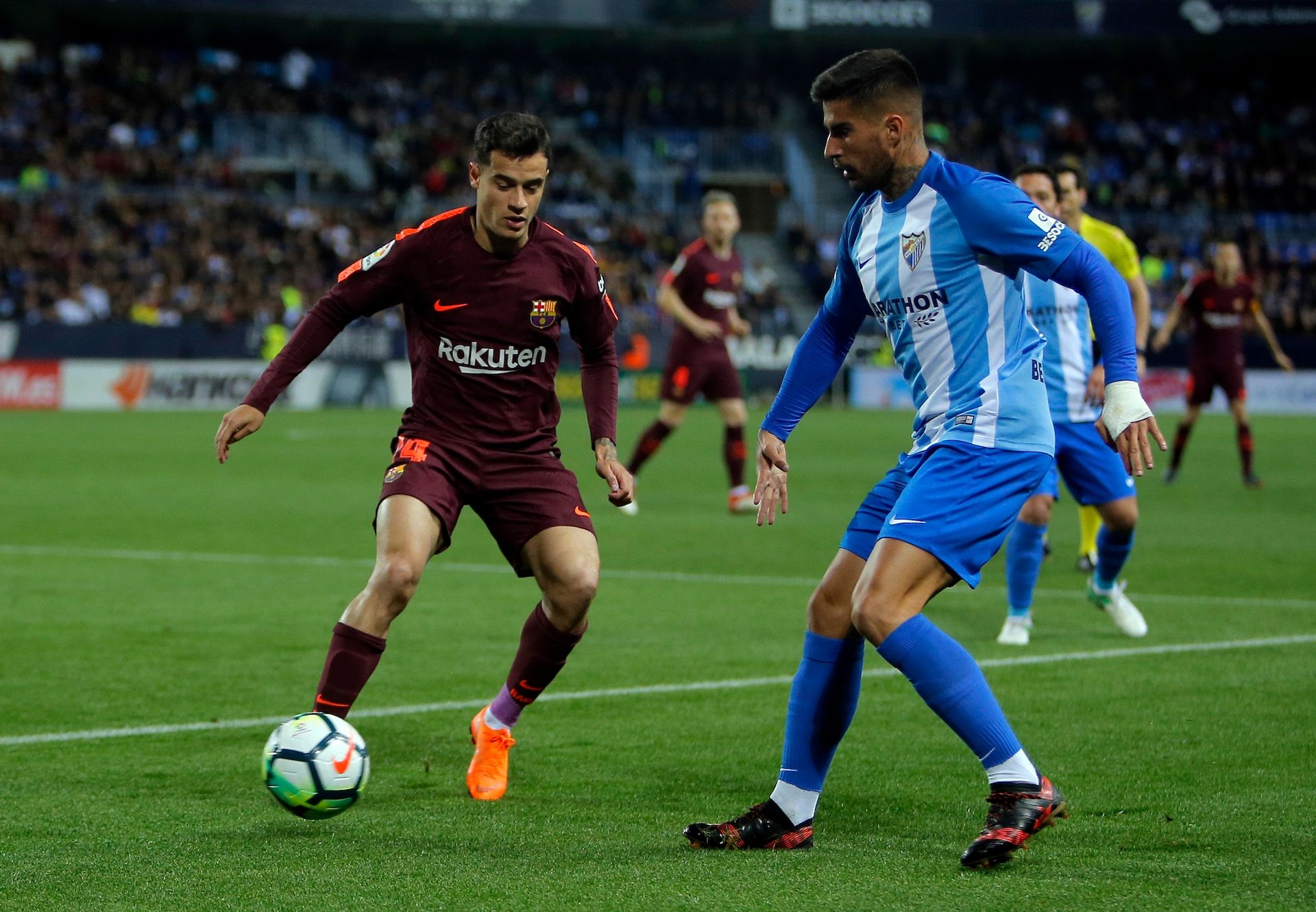 Coutinho Malaga Barcelona LaLiga