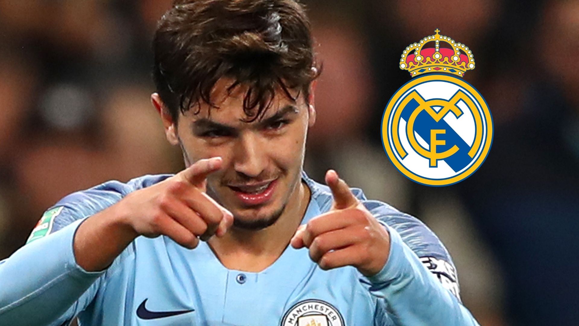 Brahim Diaz, Real Madrid logo