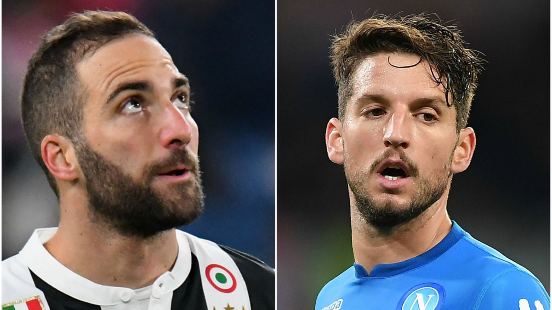 Higuain Mertens - Juventus Napoli