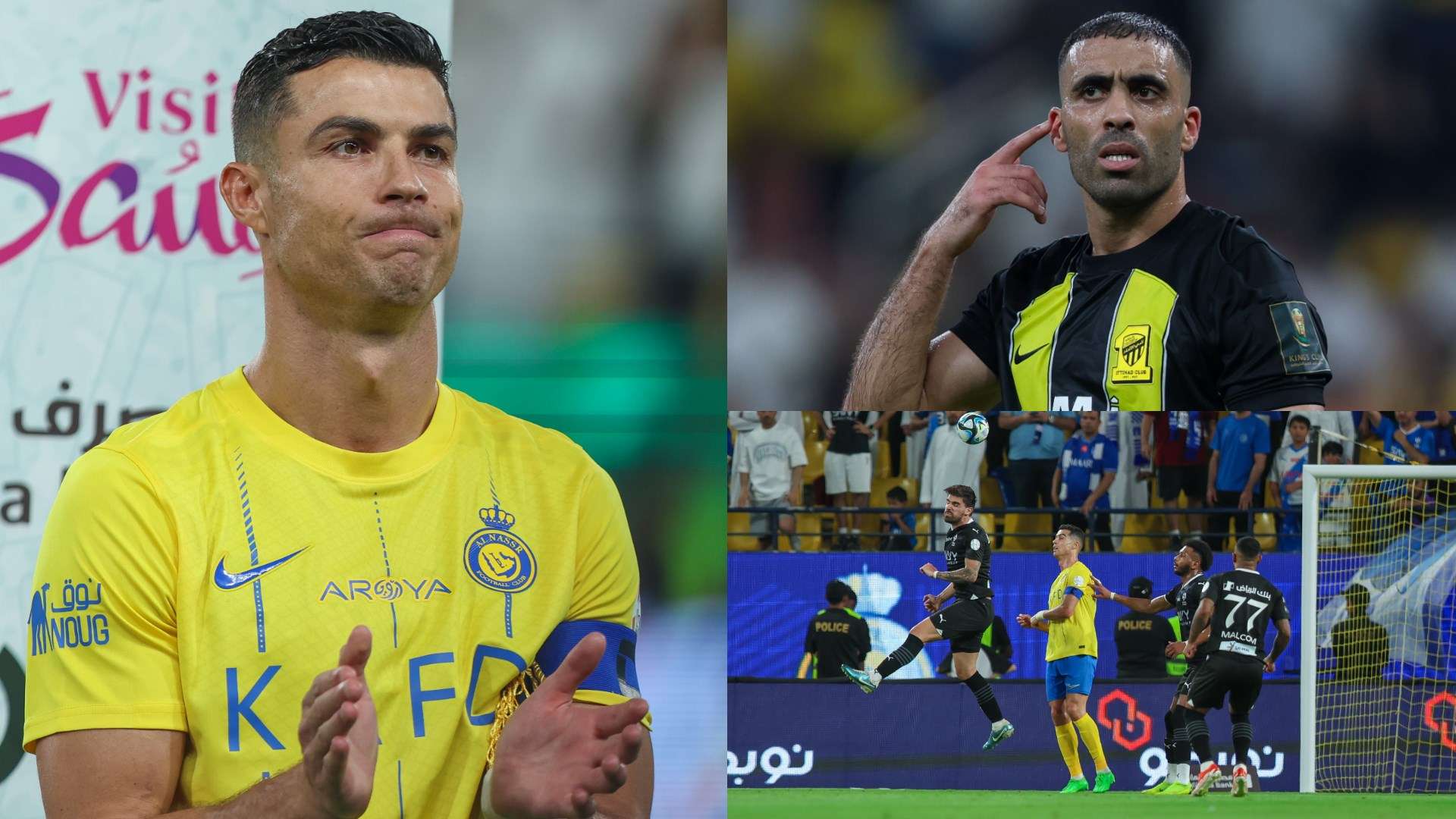 Cristiano Ronaldo - Abderrazak Hamdallah - Al Nassr vs Al Hilal