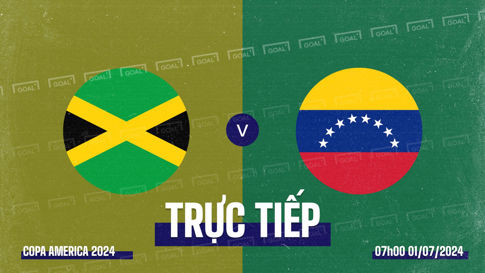 Jamaica vs Venezuela Copa America 2024 GFX