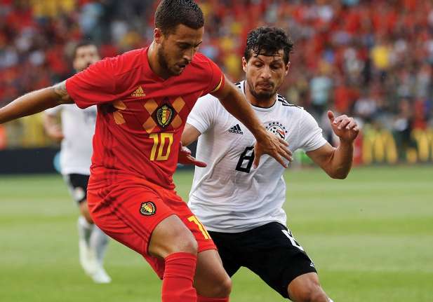 مصر - بلجيكا - طارق حامد - هازارد