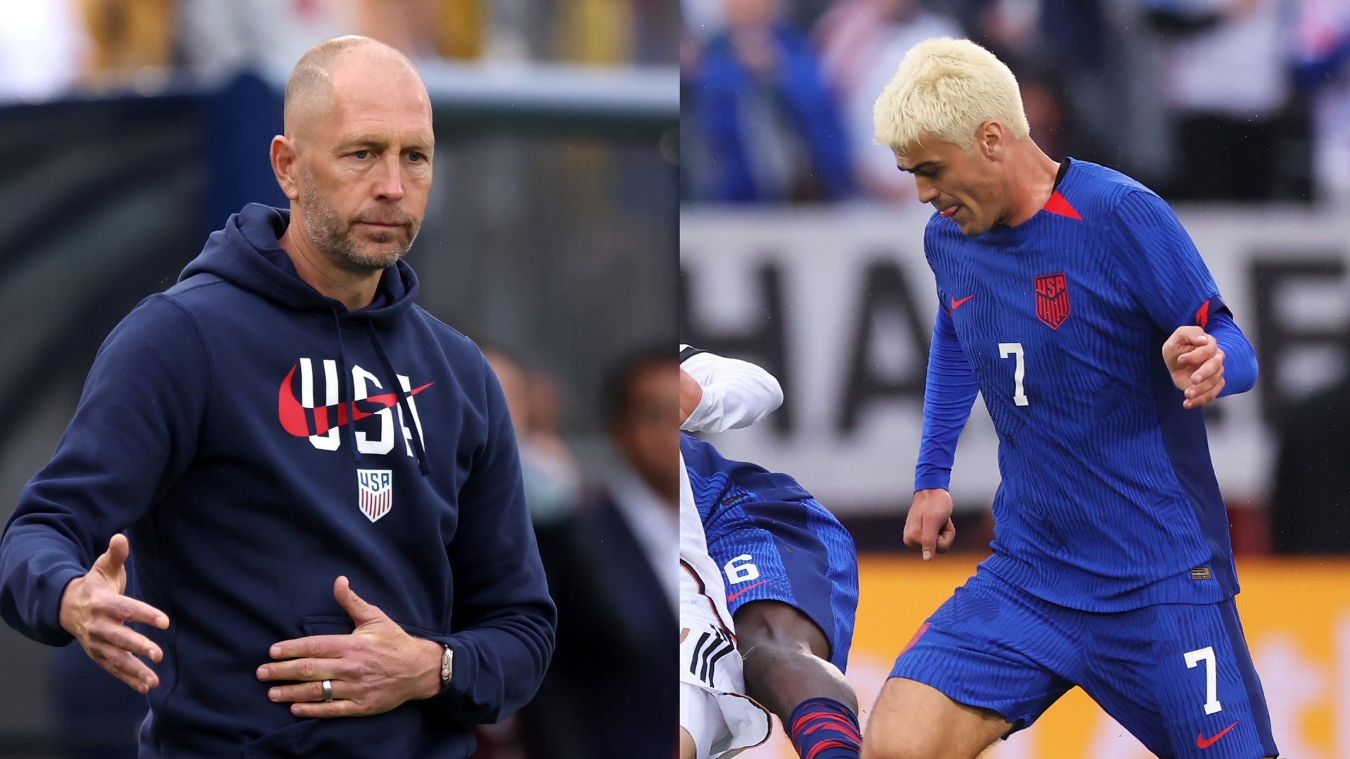 Reyna Berhalter USMNT split October 2023