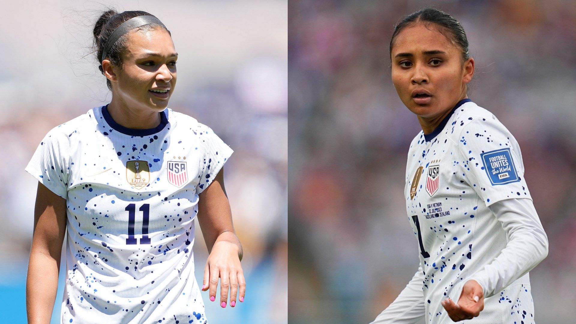 Sophia Smith Alyssa Thompson USWNT GFX