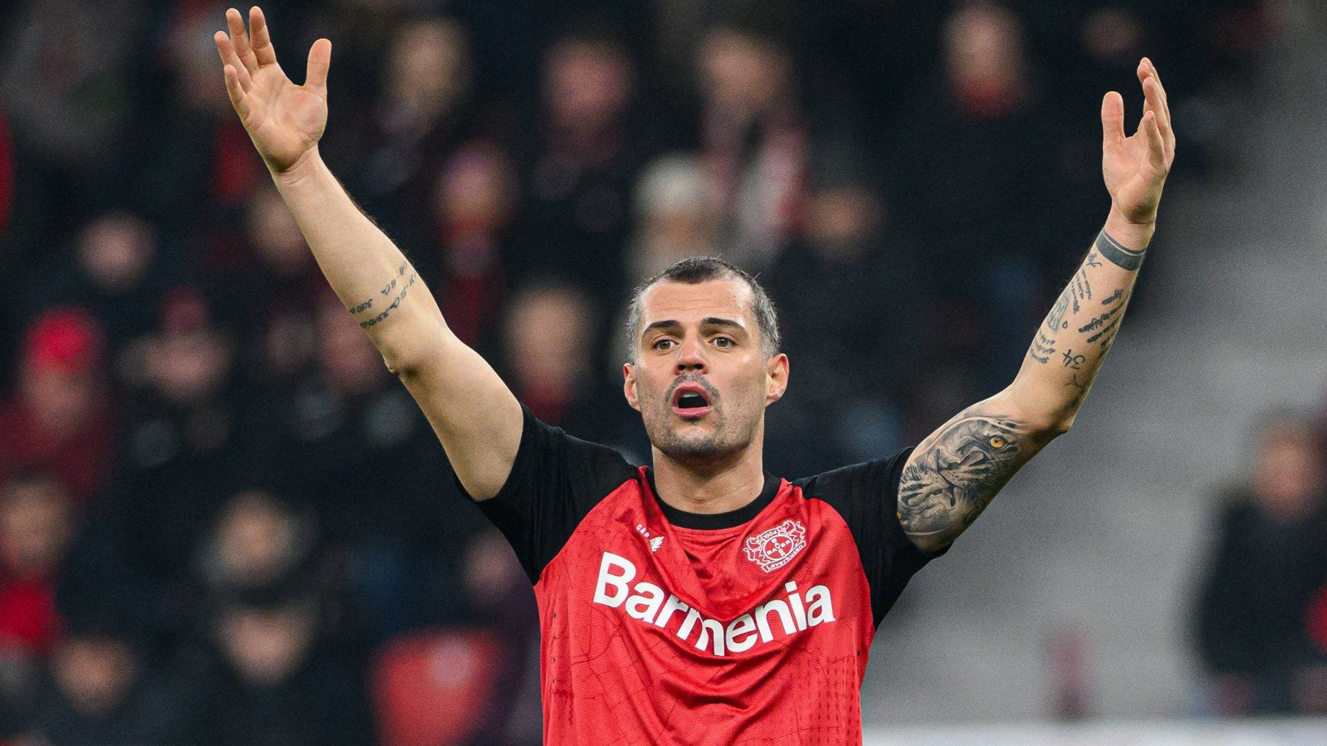 Granit Xhaka Bayer Leverkusen 2025