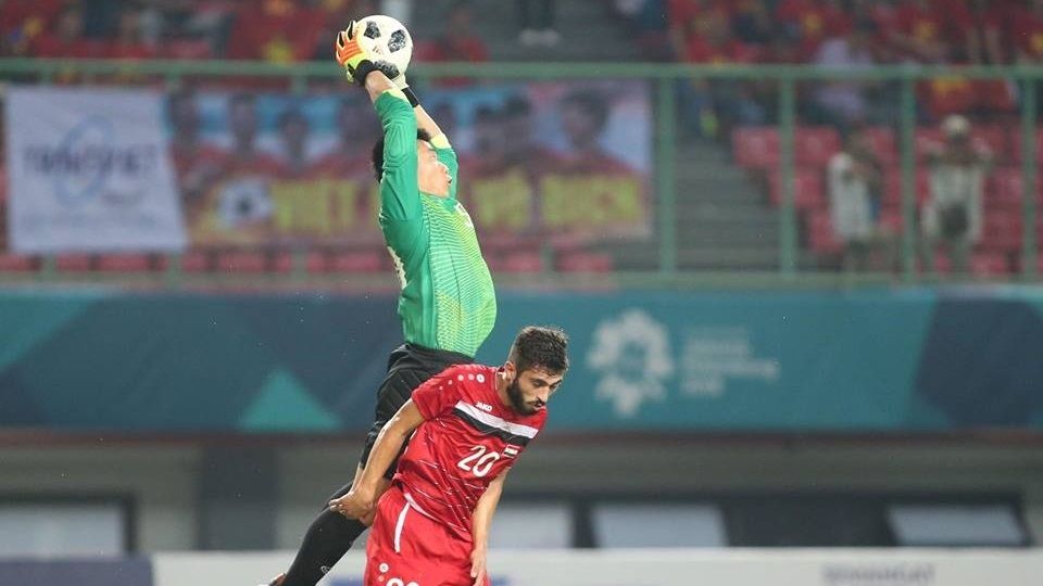 Olympic Việt Nam Olympic Syria Tứ kết ASIAD 2018