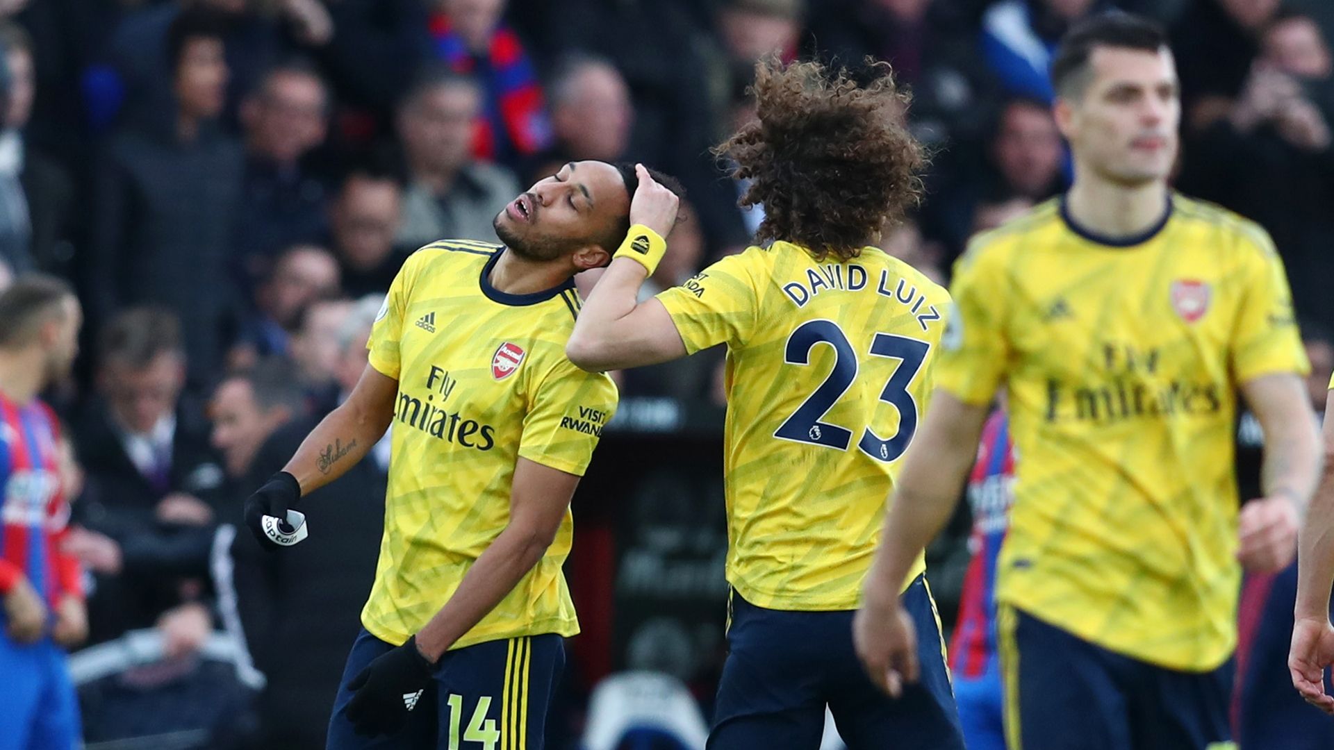Pierre-Emerick Aubameyang Arsenal Crystal Palace
