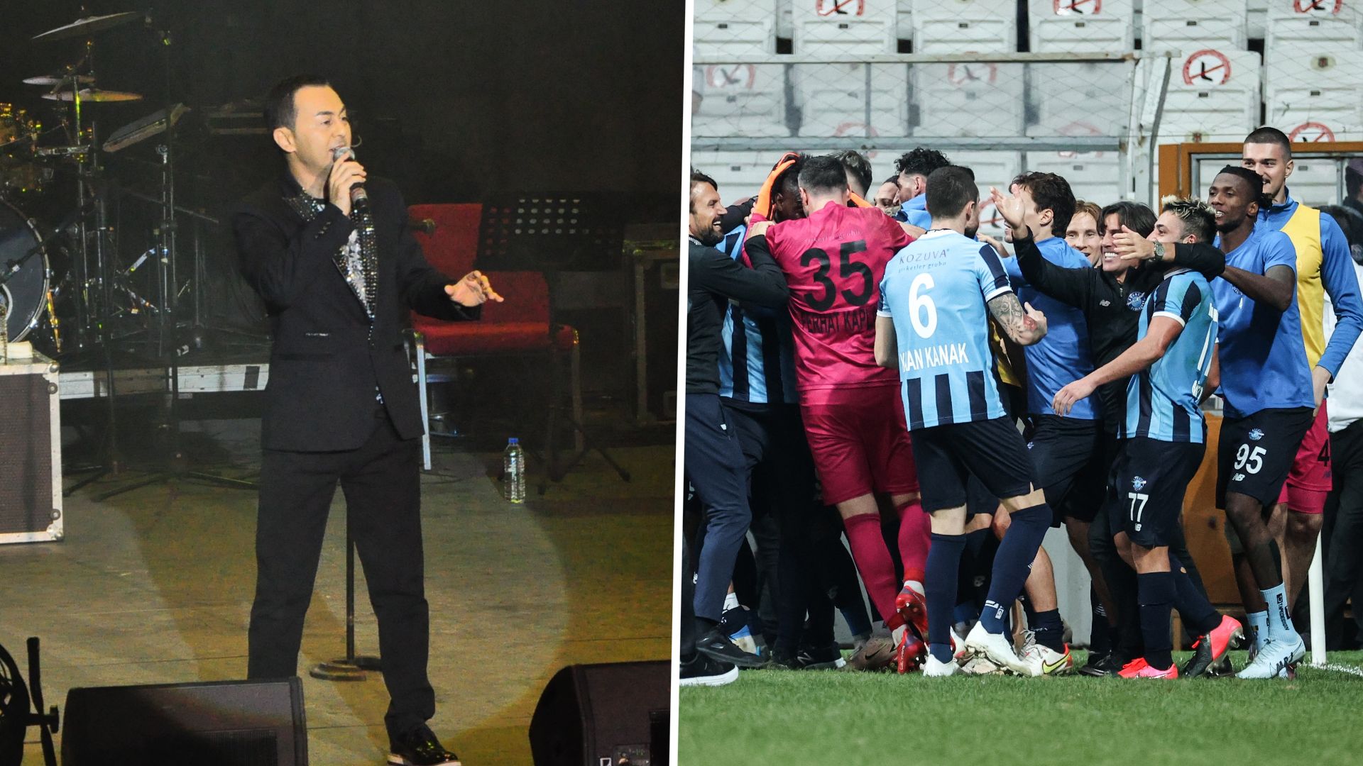 Serdar Ortaç Beşiktaş vs Adana Demirspor