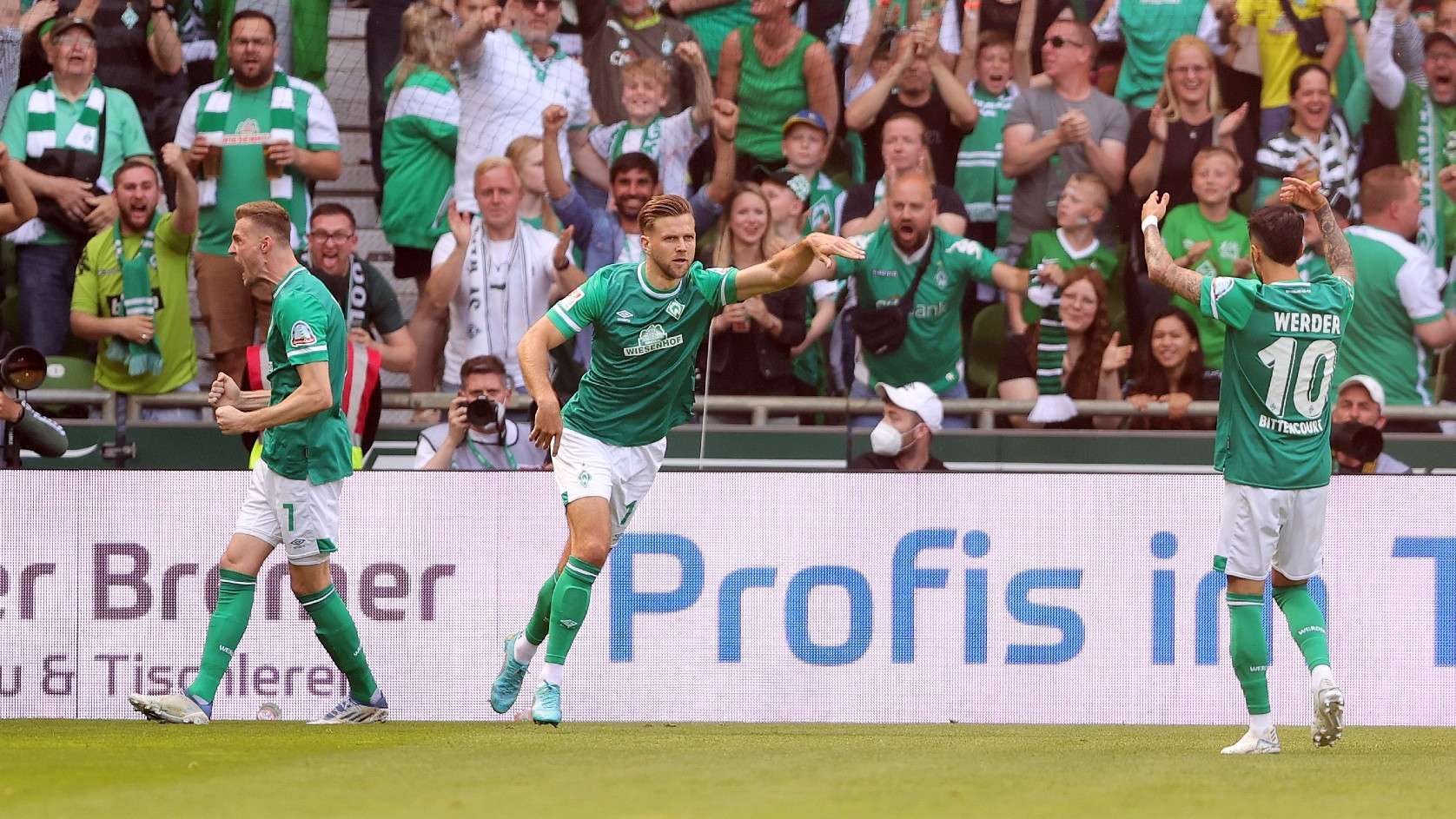 Niclas Füllkrug Werder Bremen 2. Bundesliga