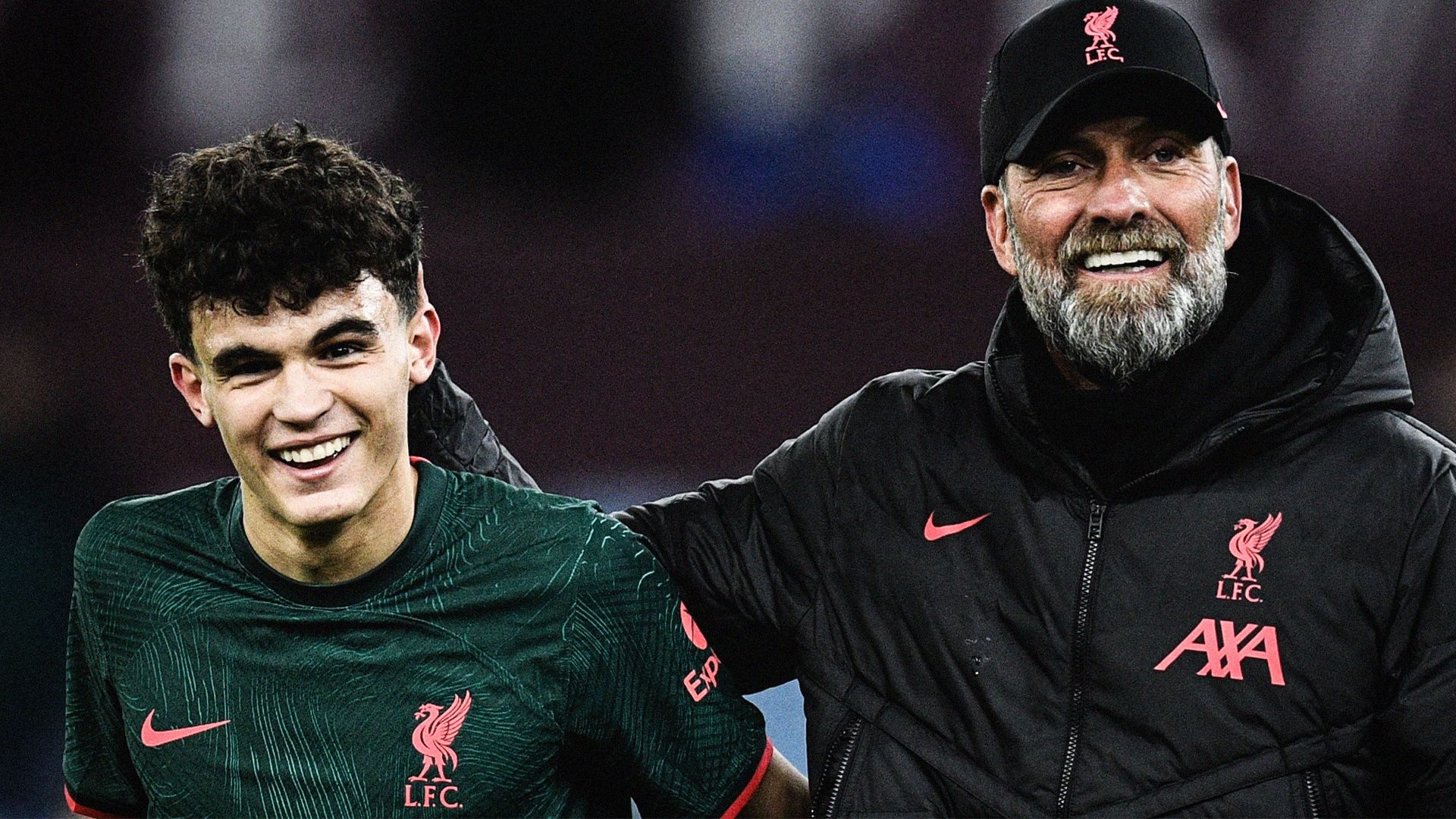 Stefan Bajcetic Jurgen Klopp Liverpool 2022-23