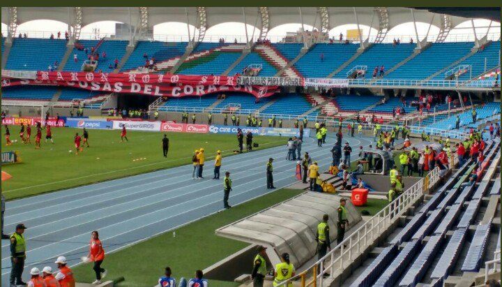 Estadio Pascual Guerrero vacío