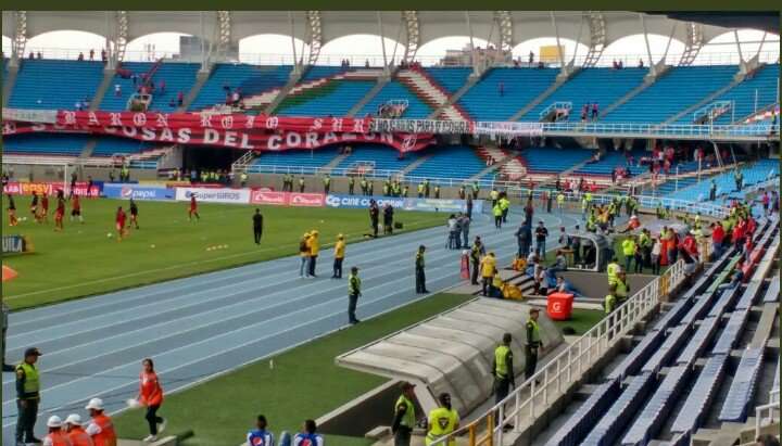 Estadio Pascual Guerrero vacío