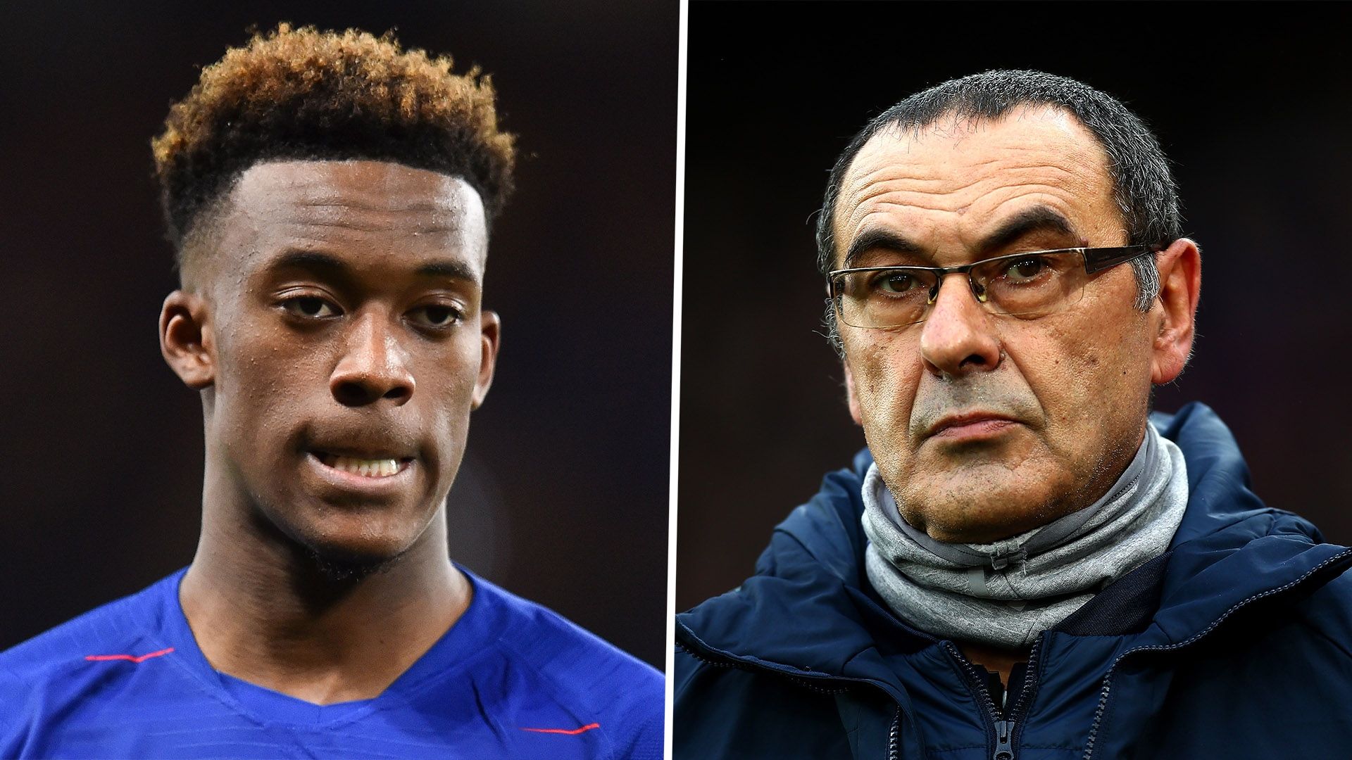 Callum Hudson-Odoi Maurizio Sarri Chelsea