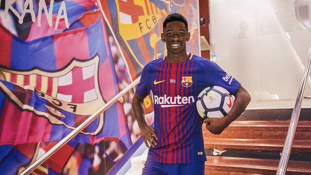 Ousmane Dembele Barcelona GFX