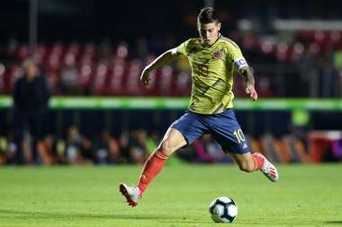 James Rodriguez no Morumbi