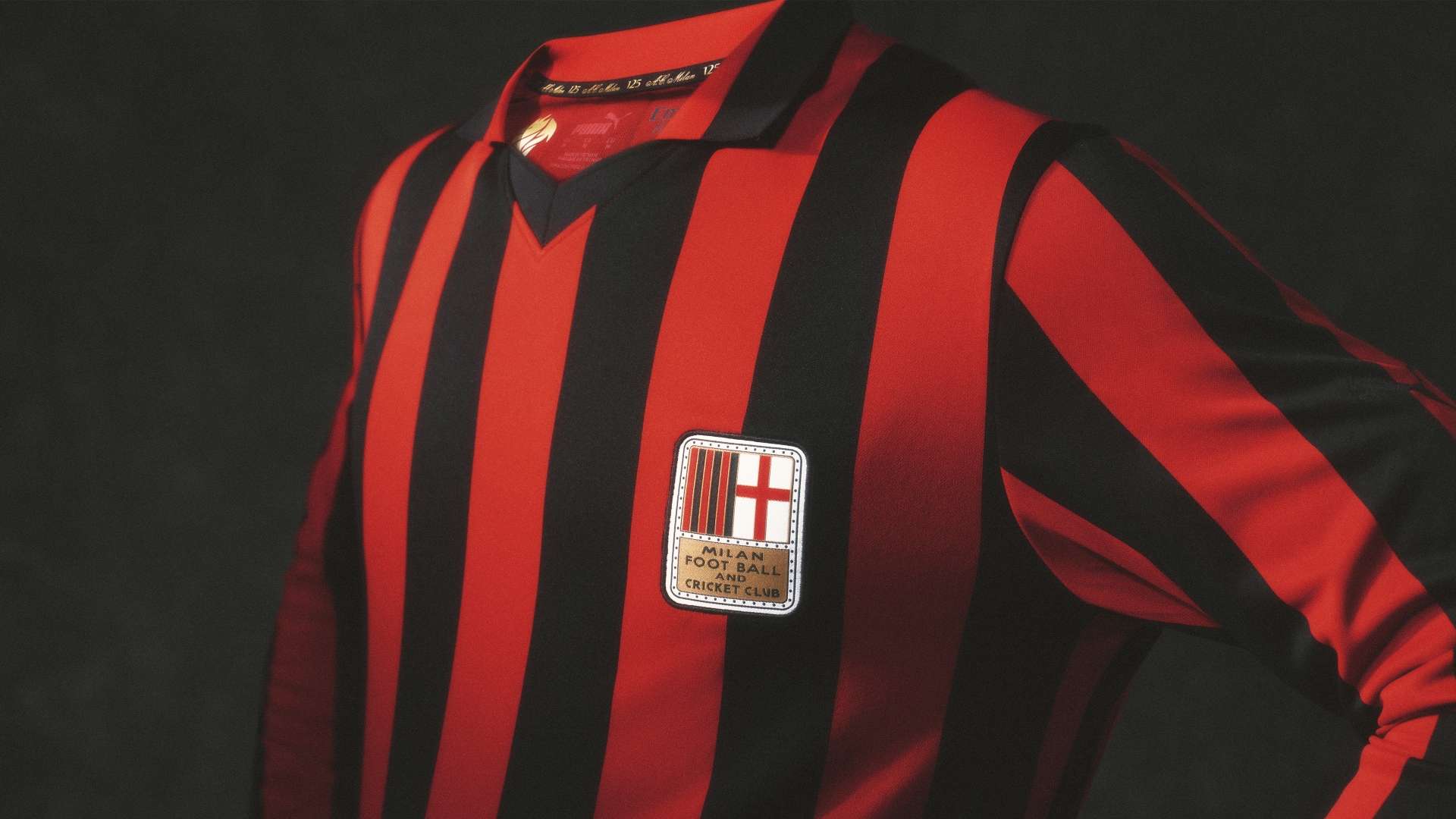 AC Milan special kit for 125th club anniversary